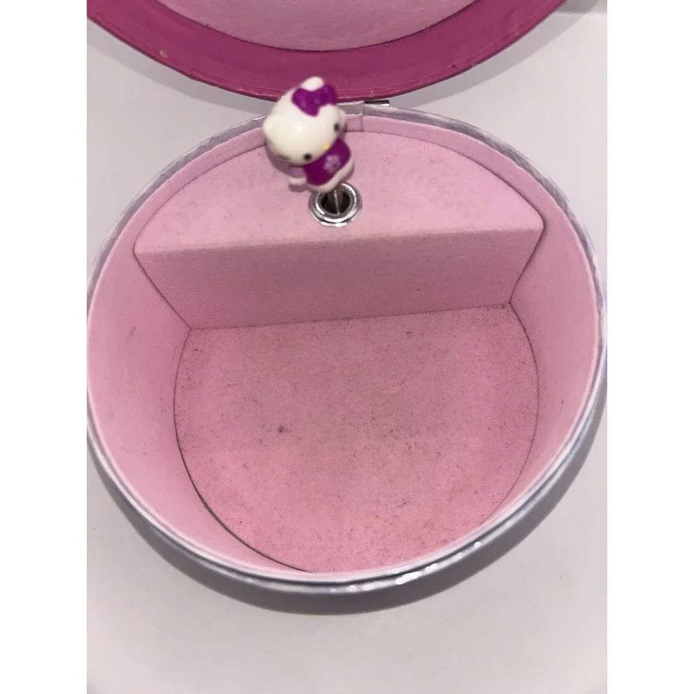 Hello Kitty Musical Jewelry Box Sanrio Kreisler 2001 Wind Up Music Box Works